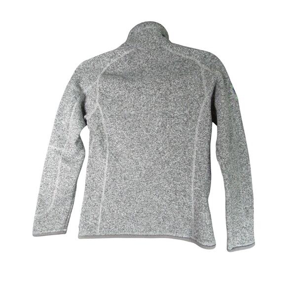 Patagonia Better Sweater Womens S Gray Full ZIp Zip Logo Outdoors - Picture 9 of 9